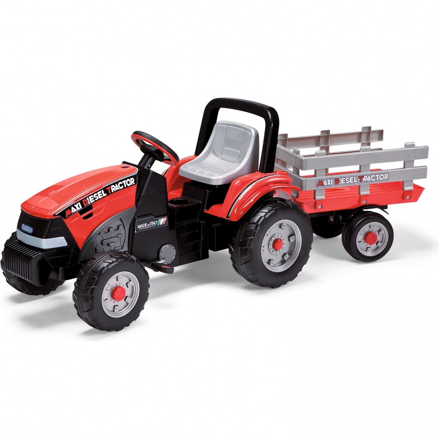 PEG-PEREGO MAXI DIESEL TRACTOR IGCD0551. Купить Детский педальный трактор  на Официальном Сайте PEG PEREGO в России.