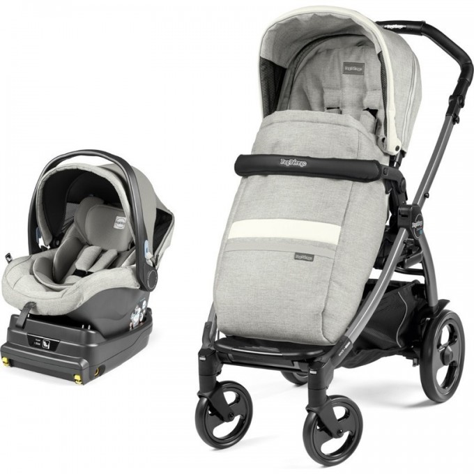Коляска 2 в 1 PEG-PEREGO BOOK 51 I-SIZE TRAVEL SYSTEM LUXE PURE PACK01-00000000008