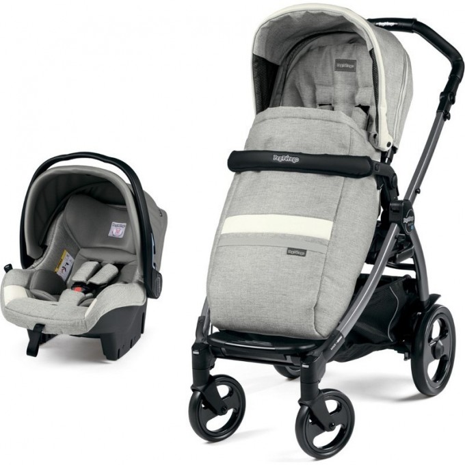 Коляска 2 в 1 PEG-PEREGO BOOK 51 SL TRAVEL SYSTEM LUXE PURE PACK01-00000000000