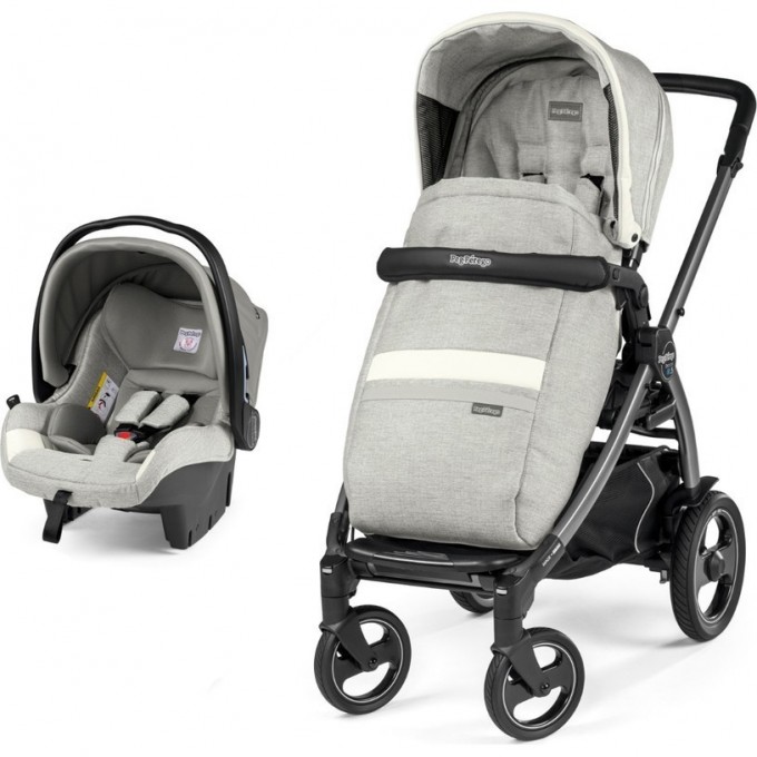Коляска 2 в 1 PEG-PEREGO BOOK 51S SL TRAVEL SYSTEM LUXE PURE PACK01-00000000016