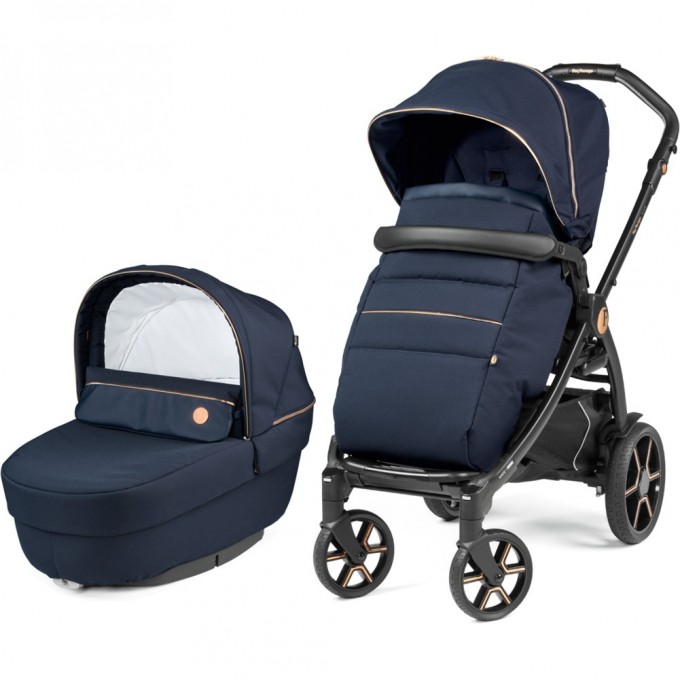 Коляска 2 в 1 PEG-PEREGO BOOK COMBO BLUE SHINE PACK-000000-000006-1