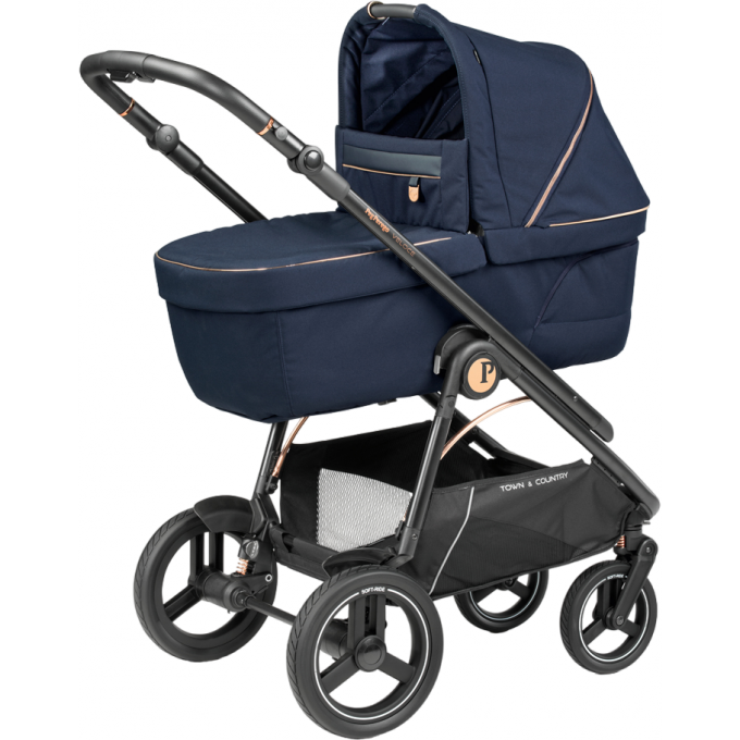 Коляска 2 в 1 PEG PEREGO VELOCE TC BLUE SHINE PACK-000026-000003