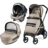 Коляска 3 в 1 PEG-PEREGO BOOK 51 ELITE LOUNGE LUXE ECRU PACK00-00000000195