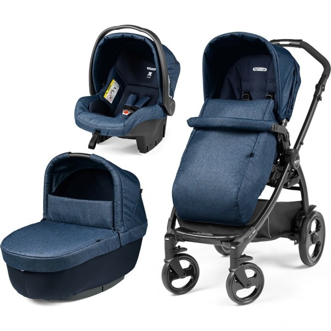 Коляска 3 в 1 PEG-PEREGO FUTURA MODULAR INDIGO IPMS310000GL51RO51