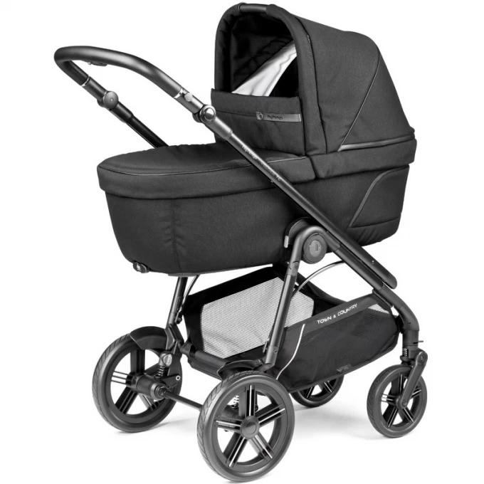Коляска 3 в 1 PEG PEREGO VELOCE TC BELVEDERE LOUNGE True Black New PACK-000060-000013