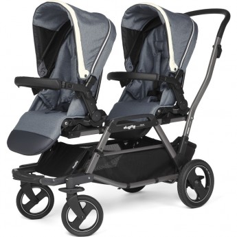 Коляска для двойни PEG-PEREGO DUETTE PIROET LUXE MIRAGE Коляска для двойни PEG-PEREGO DUETTE PIROET LUXE MIRAGE