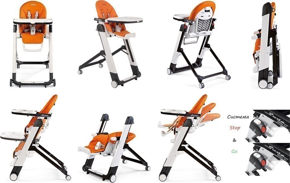 Peg perego стульчик siesta mela